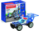 Set magnetic de construit - Magformers Set Politie - Amazing police