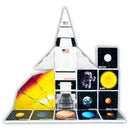 Set constructie Createon Magna-Tiles - Racheta - Galaxy Rocketship - copilaresti.ro