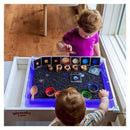 Set constructie Createon Magna-Tiles - Racheta - Galaxy Rocketship - copilaresti.ro