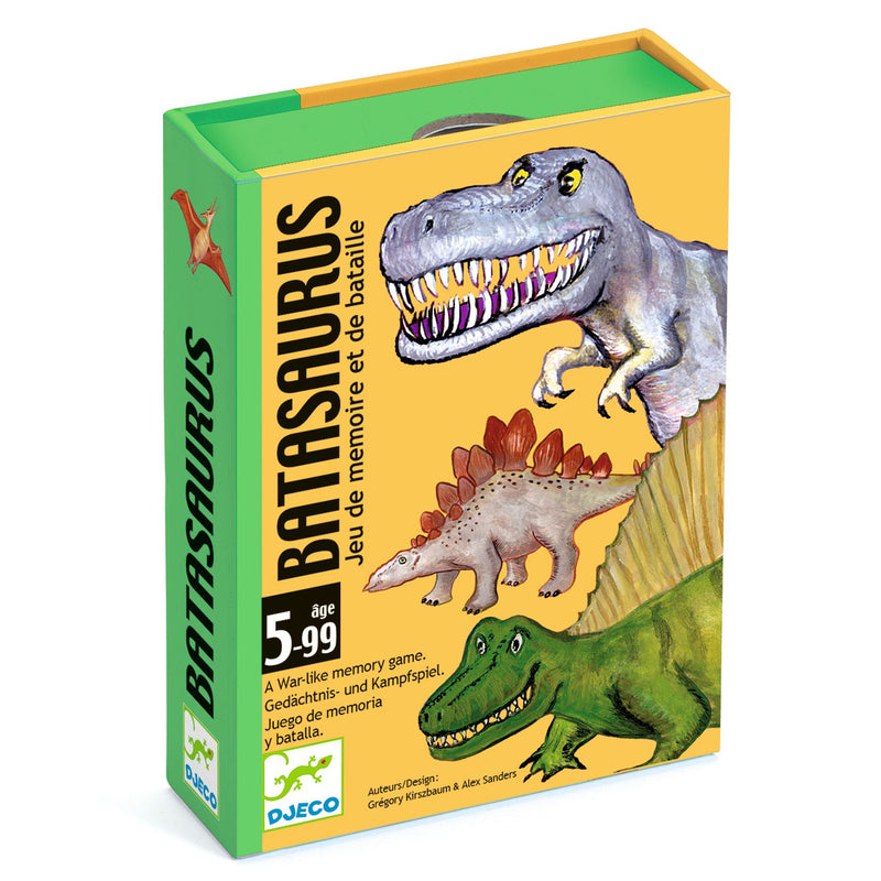 Joc de memorie Djeco Batasaurus - joc cu dinozauri