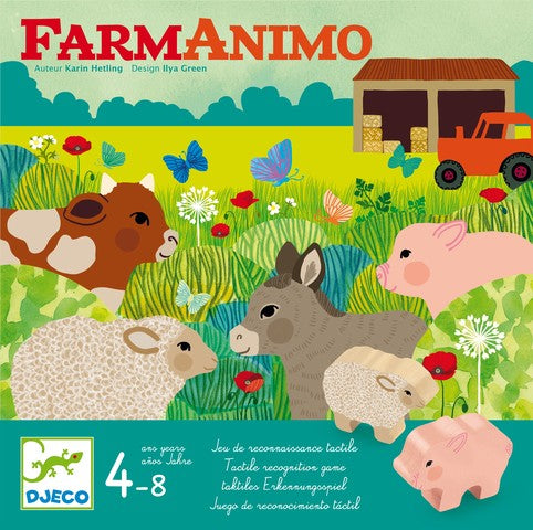 Joc de cooperare FarmAnimo Djeco copii 4-8 ani