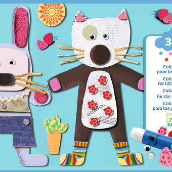 Atelier Djeco - Colaje pentru cei mici