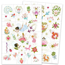 Tatuaje Djeco Cu zane si flori - tatuaje copii