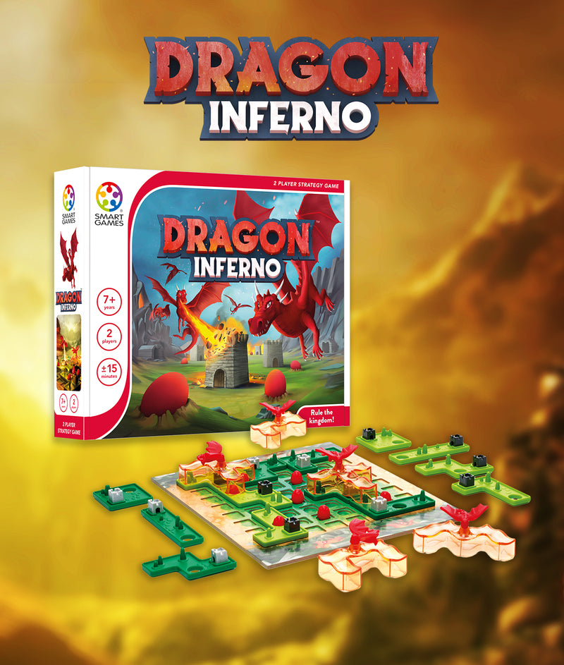 Joc Dragoni - Dragon Inferno - Smart games - jocuri de logica copii