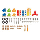 Set de construit cu suruburi si piese lemn HAPE