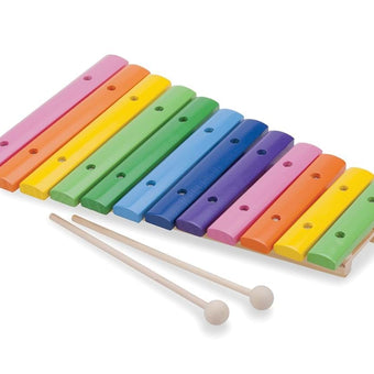 Xilofon Lemn - 12 Note Colorate