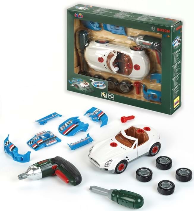 Set Masina Cu Accesorii Tuning Bosch pentru copii - de jucarie - KLEIN
