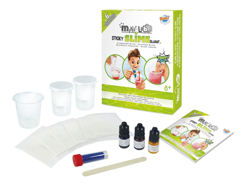 Mini - Laboratorul De Slime experimente copii BUKI France