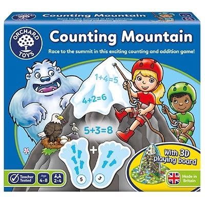 Joc Educativ Numaratoarea Muntelui Counting Mountain Orchard Toys
