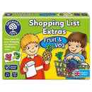 Joc Educativ In Limba Engleza Lista De Cumparaturi Fructe Si Legume - Shopping List Extras Orchard Toys