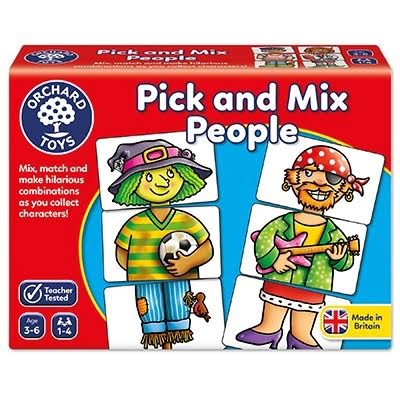 Joc Educativ Asociaza Personajele Pick And Mix People