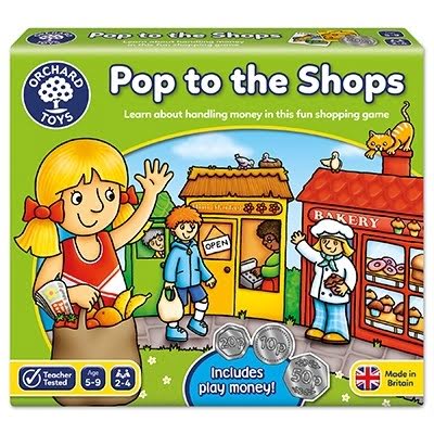 Joc Educativ La Cumparaturi Pop To The Shops Orchard Toys