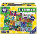 Puzzle De Podea Invata Numerele (De La 1 La 20) Big Number Jigsaw