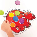 Joc Educativ Dinozaurii Cu Pete Dotty Dinosaurs Orchard toys