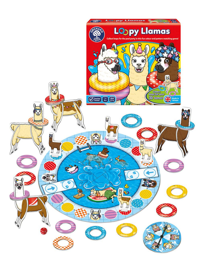 Joc Educativ Lame Cu Colaci Loopy Llamas