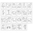 Carte De Colorat Cu Activitati In Limba Engleza Si Abtibilduri Jungla Jungle