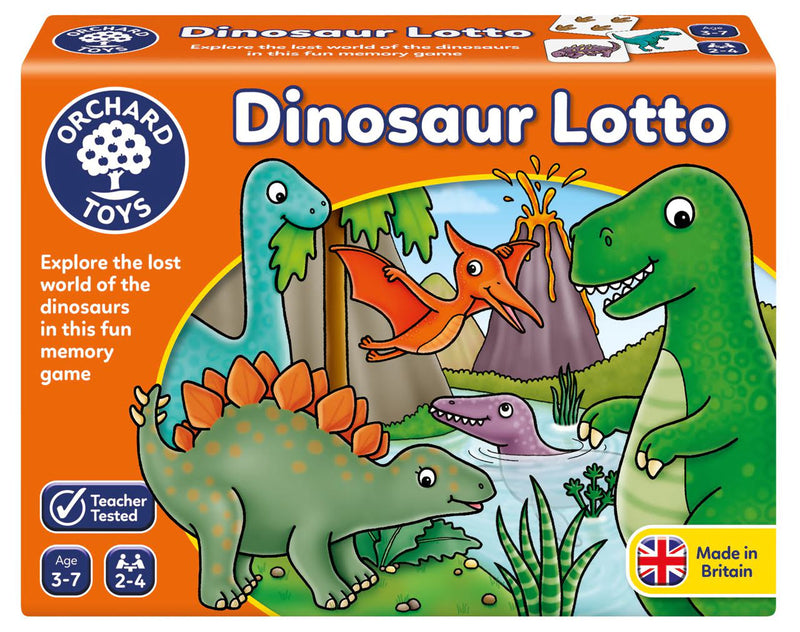 Joc Educativ Dinozaur Dinosaur Lotto Orchard toys