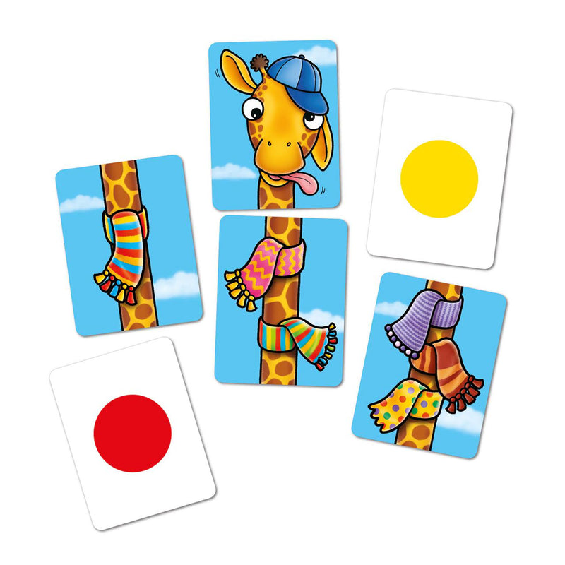 Joc Educativ Girafe Cu Fular Giraffes In Scarves Orchard toys