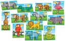 Joc Educativ Jungla Jungle Heads & Tails Orchard Toys