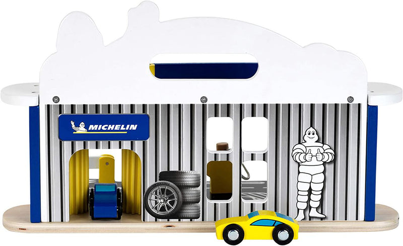 Statie Reparatii Masini Cu Spalatorie Din Lemn Michelin
