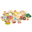 Puzzle Lemn Ferma 17 Piese New