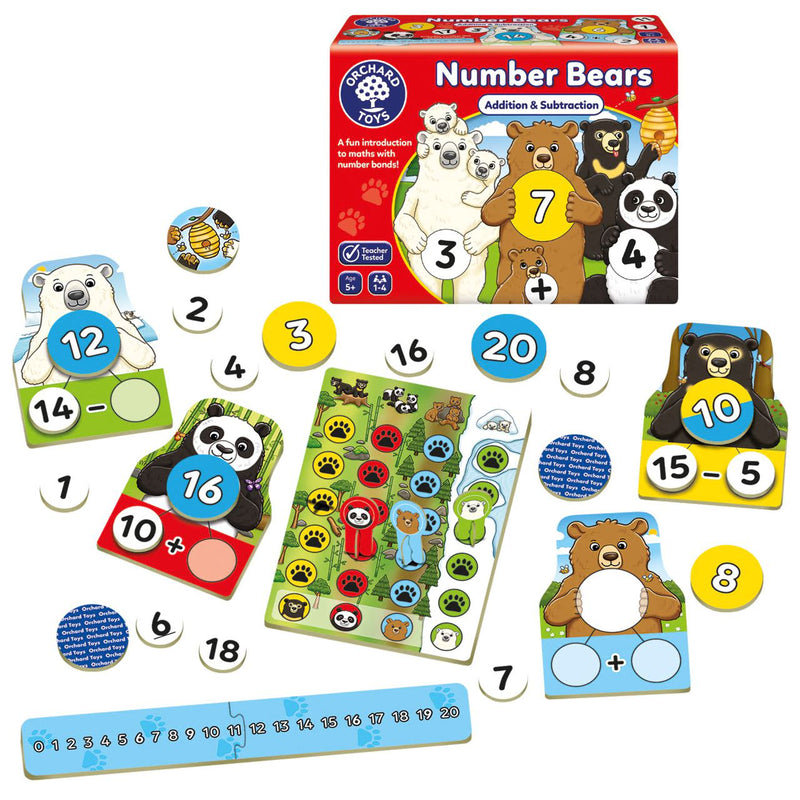 Joc Educativ Numarul Ursuletilor Number Bears