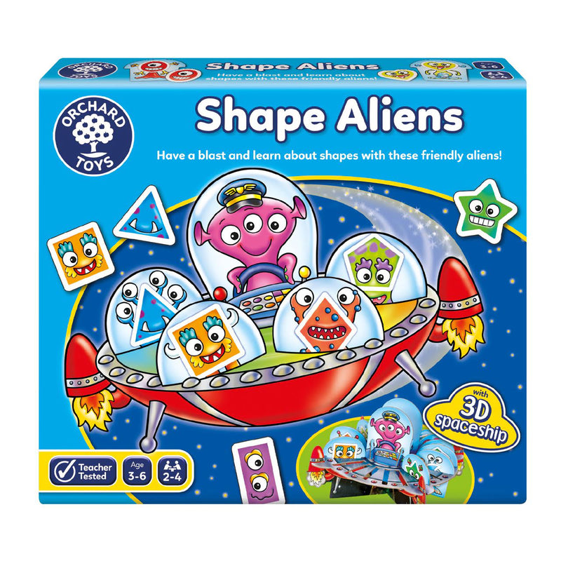 Joc Educativ Extraterestrii Shape Aliens Orchard Toys