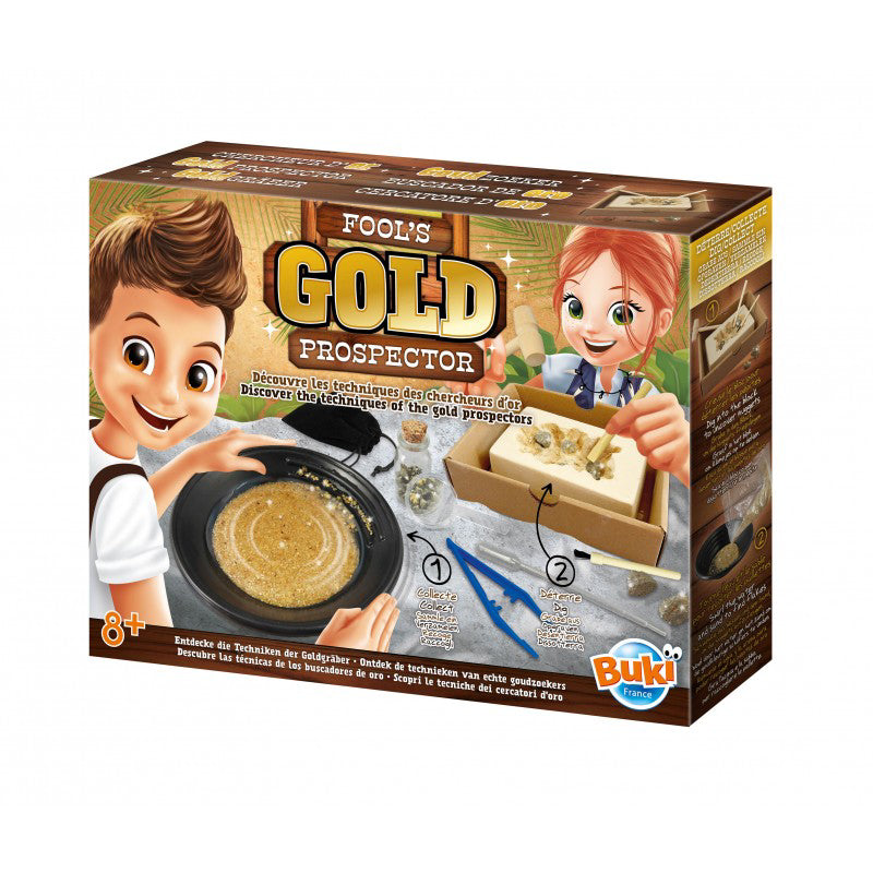 Expert In Aur BUKI France kit sapat copii - descopera aur