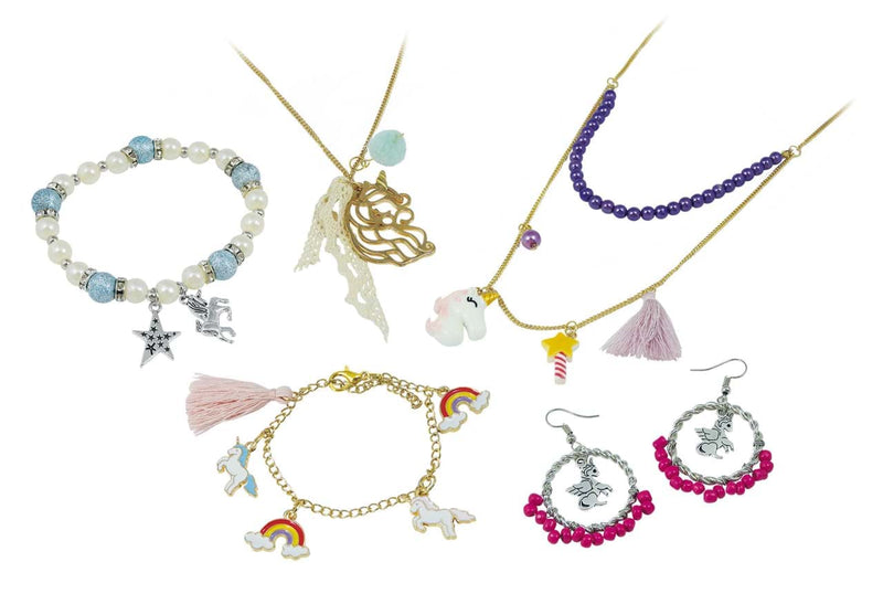 Bijuterii Cu Unicorni Set de creatie bratari si coliere - accesorii fete BUKI France