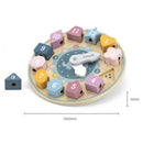 Ceas Educativ Cu Forme Geometrice Polarb