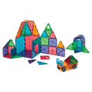 Magna-Tiles Clear Colors set magnetic 48 piese - copilaresti.ro
