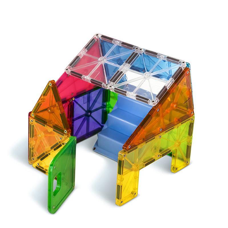 Magna-Tiles House set magnetic 28 piese - copilaresti.ro