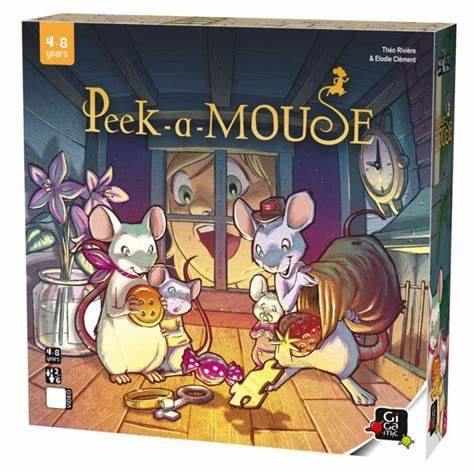 Joc Casuta Soriceilor - Peek a mouse - Gigamic