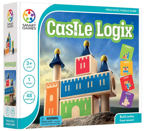 Joc CASTLE LOGIX - Smart games - joc copii 3 ani - jocuri de logica copii
