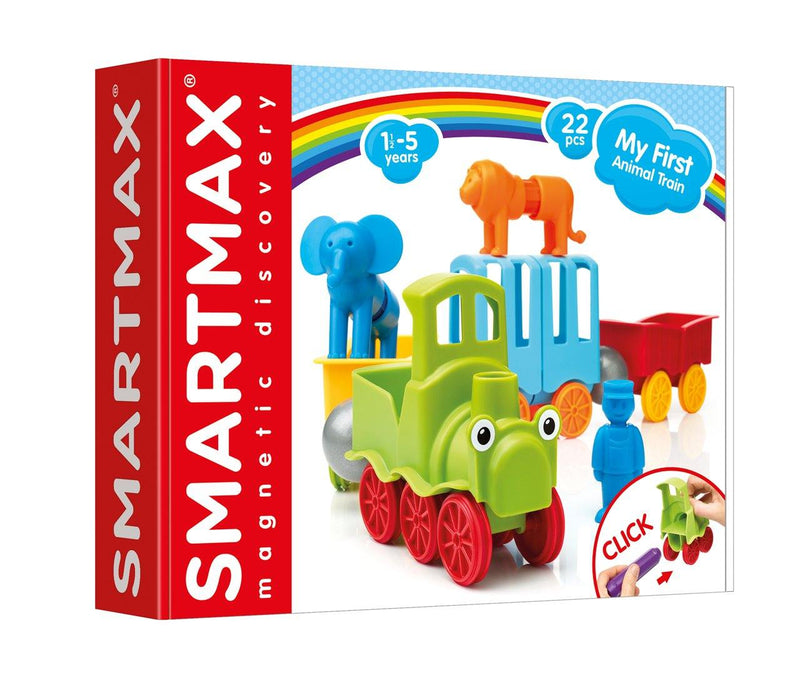 Joc Magnetic SmartMax - Trenul animalelor - copilaresti.ro