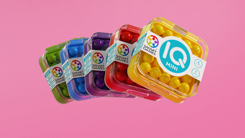 Joc IQ Mini - Smart Games - joc de buzunar -  jocuri de logica copii - jocuri pentru calatorii