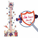 Abtibilduri Masuratoare Turnul Cavalerului, Djeco