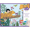 Atelier creativ Djeco Pictura cu degetele Djeco, Atinge si picteaza  - set dactilopictura