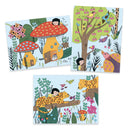 Atelier creativ Djeco Pictura cu degetele Djeco, Atinge si picteaza  - set dactilopictura