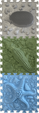 Covoras ortopedic copii - Set 3 animale - Ortonature - covor pentru preventia piciorului plat