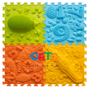 Covoras ortopedic copii - Set Scoala din Padure - Ortonature - covor pentru preventia piciorului plat