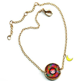 Bratara Cu Medalion Djeco, Sunshine