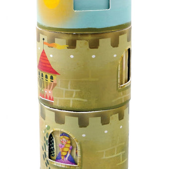 Caleidoscop Rotativ Cu Joc Castel