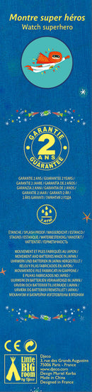 Ceas De Mana Djeco, Puterea Super-Eroilor