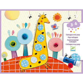 Colaje Djeco - Animale Hazlii