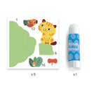 Colaje Djeco, Prieteni In Gradina