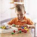Set din lemn de construit cu suruburi Melissa and Doug - copilaresti.ro