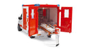 Ambulanta Mercedes Benz Sprinter cu sofer - Ambulanta Bruder - Bruder 02676