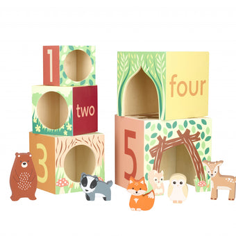 Cuburi De Stivuit, Orange Tree Toys