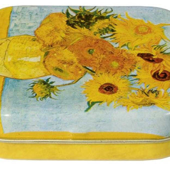 Cutiuta Metalica Vangogh Floarea Soarelui